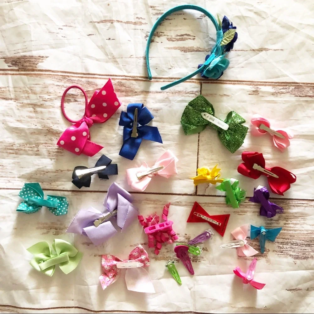 Bows and Headband Lot